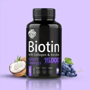 Biotin Capsules – Multivitamin, Collagen, and Keratin Supplement for Healthy Hair, Skin, and Nails